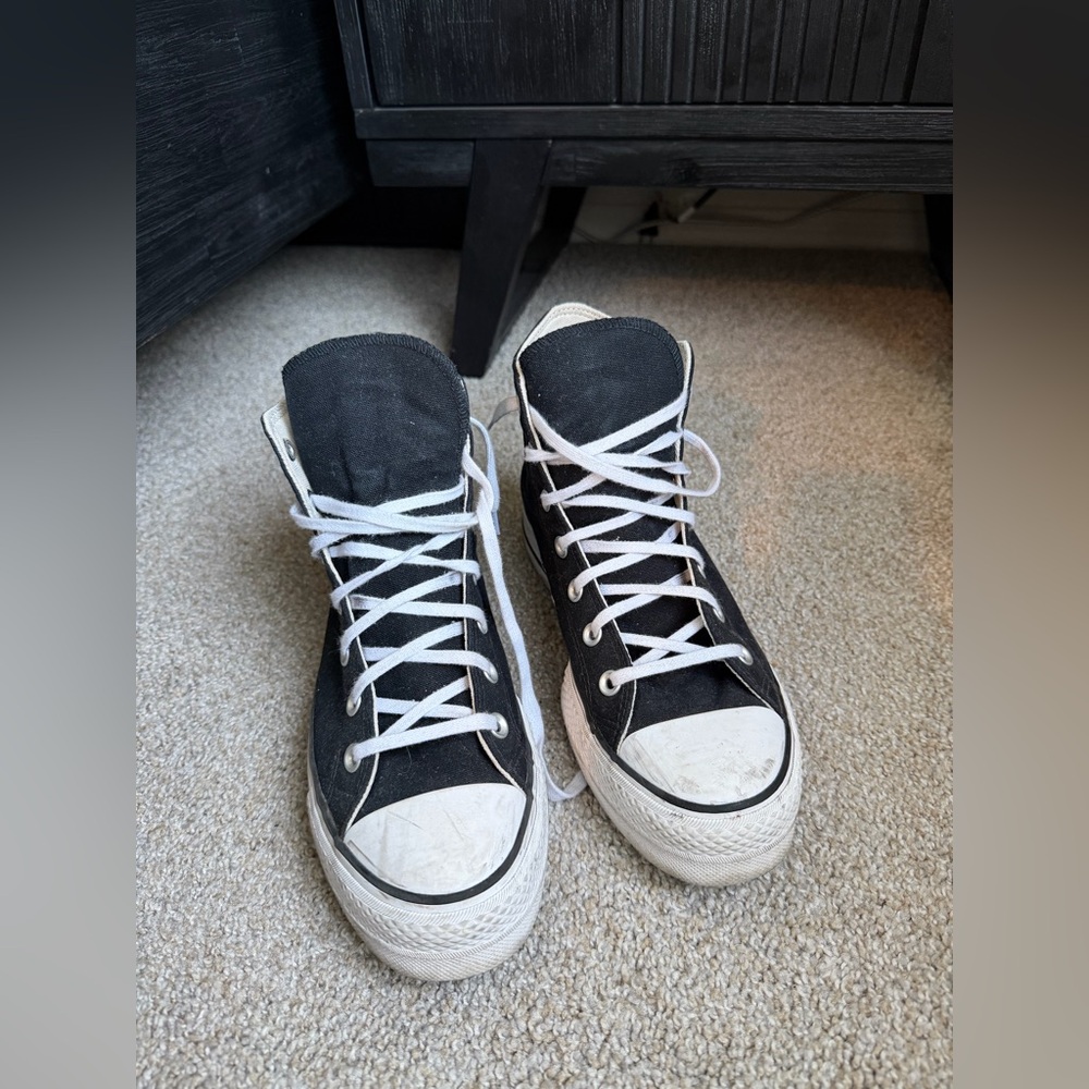 Chuck Taylor® All Star® Lift High Top Platform Sneaker (Women) - Picture 2 of 12